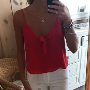 LUSH hot pink/red tank
